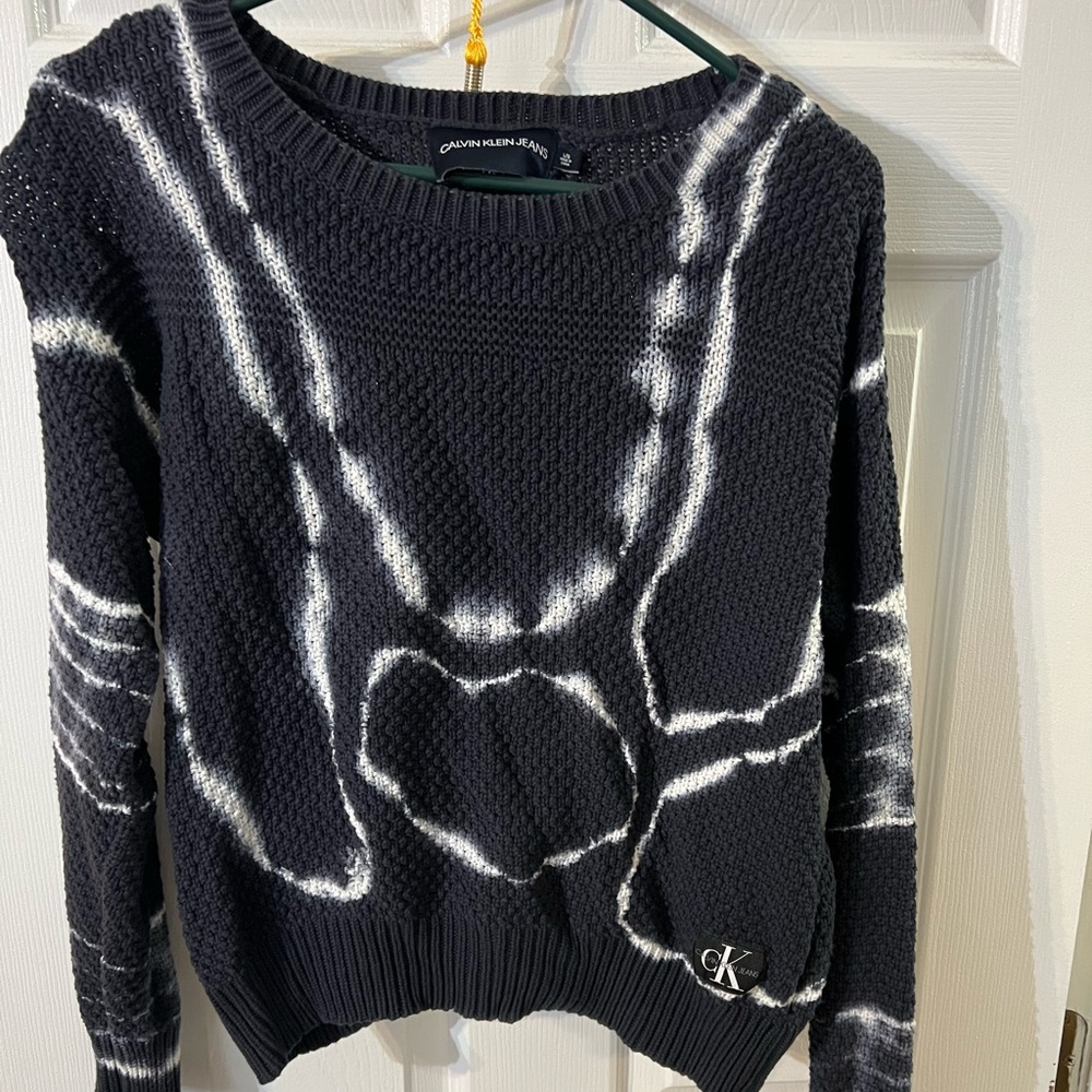 Calvin Klein tie dye sweater